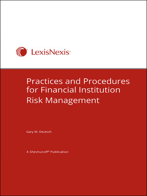 cover image of Practices and Procedures for Financial Institution Risk Management